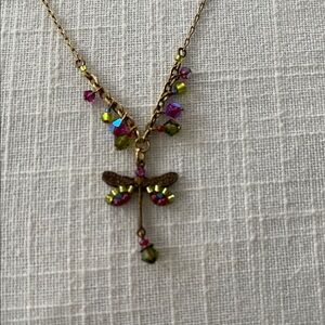 Women Firefly Elegant Butterfly Pendant Necklace Jewelry New Never Worn Holiday